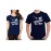 Addicted To Her Addicted To Him Couple Graphic Printed T-shirt