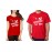 Addicted To Her Addicted To Him Couple Graphic Printed T-shirt