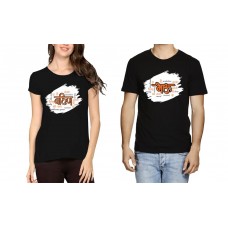 Bahin Bhau Graphic Printed Couple T-shirt