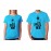 Born To Be With Her Born To Be With Him Couple Graphic Printed T-shirt