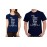 Heart Beats For Her Heart Beats For Him Couple Graphic Printed T-shirt