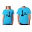 Protect Queen Trust King Couple Graphic Printed T-shirt