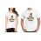 Tujha Maza Jamena Tujhya Vachun Karmena Graphic Printed Couple T-shirt