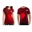 Couple Ved Heart Graphic Printed T-shirt