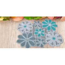 Floral  Beads Table Mat, Handmade Table Mat, Luxury Wedding Table Mats 13x16 Inches 