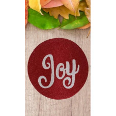 Joy Placemats, Handmade Table Mats, Beaded Placemats, Red And White Placemats 13x13 Inches 
