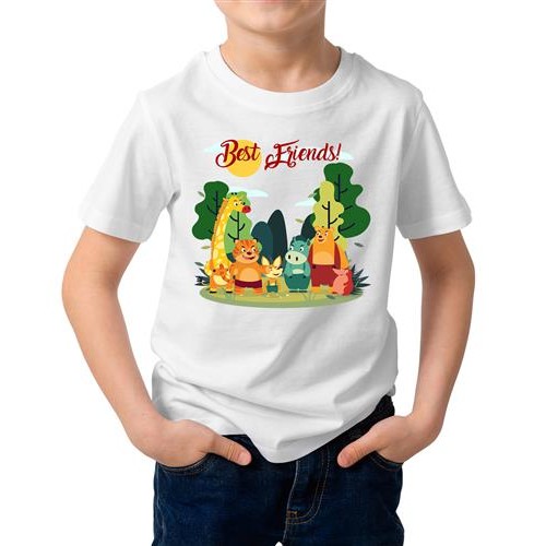 Best Friends Graphic Printed T-shirt