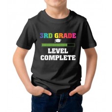 3rd Grade Level Complete Graphic Printed T-shirt