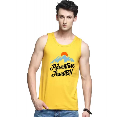 Adventure Awaits Graphic Printed Vests