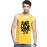Awesome Never Give Up Graphic Printed Vests