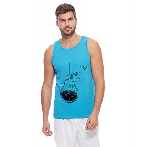 Bulb Butterflies Graphic Printed Vests