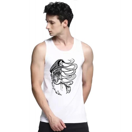 Caption Wave Graphic Printed Vests