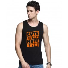 Cute Chu Pan Mute Nathi Graphic Printed Vests