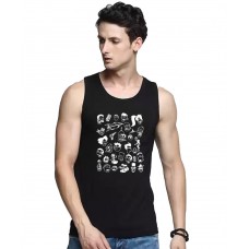 Doodle Graphic Printed Vests