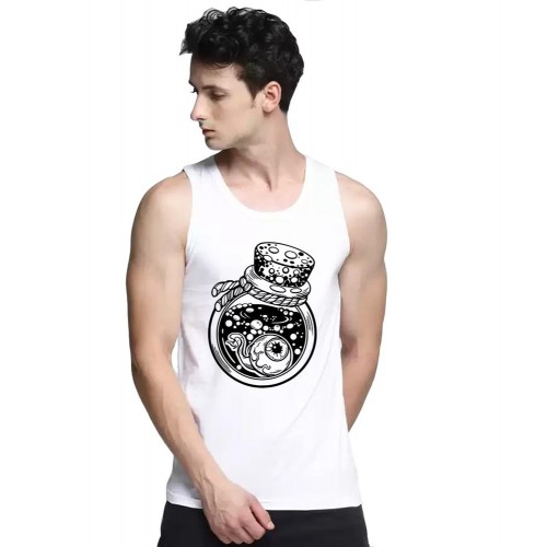 Eye Pot Graphic Printed Vests