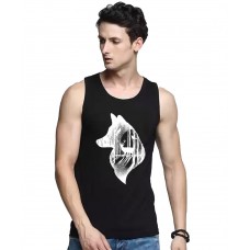 Fox Deer Graphic Printed Vests