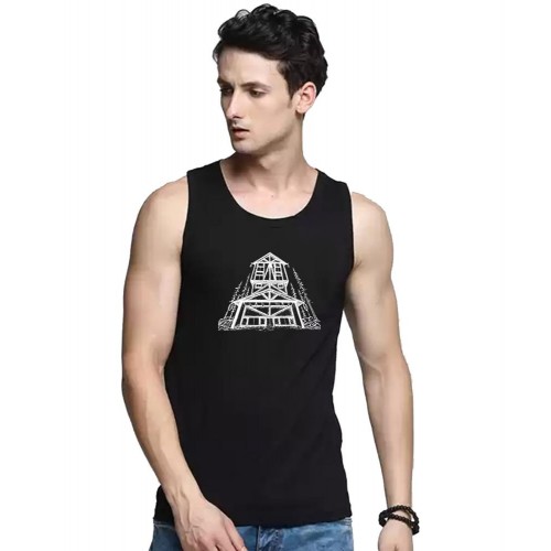 House Of Castle Graphic Printed Vests