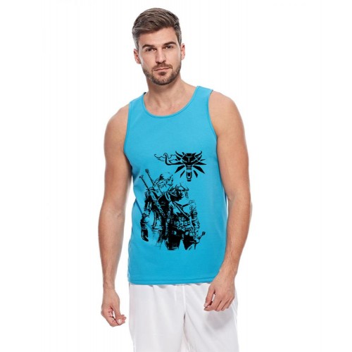 Hunter Witcher Graphic Printed Vests