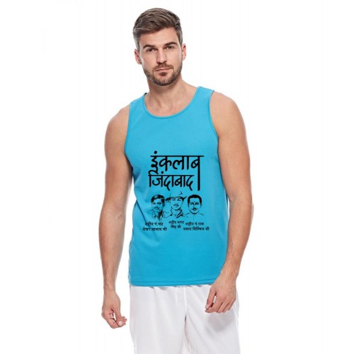 Inqlaab Jindabad Graphic Printed Vests