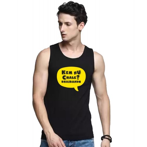 Kem Nu Chale Bhaibandh Graphic Printed Vests
