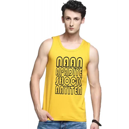 Naan Apadiye Shock Aayiten Graphic Printed Vests