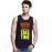 Never Give Up Great Things Take Time Graphic Printed Vests