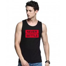 Never Settle Graphic Printed Vests