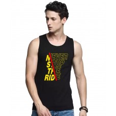 Never Stop The Ride Graphic Printed Vests