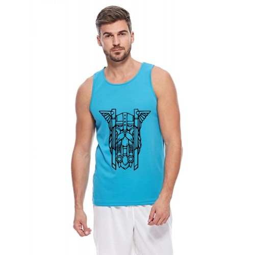 Old Warrier Graphic Printed Vests