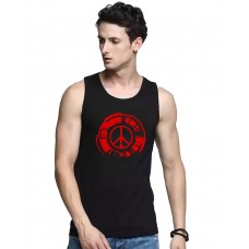 Peace Graphic Printed Vests