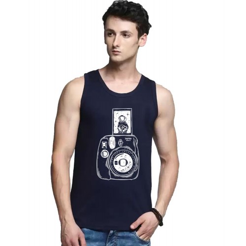 Pic Card Graphic Printed Vests