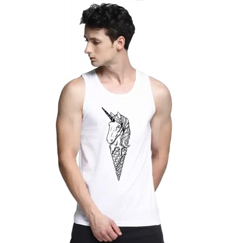 Pony Cone Graphic Printed Vests