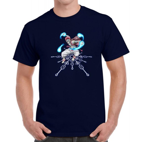 Akaza Demon Slayer Graphic Printed T-shirt