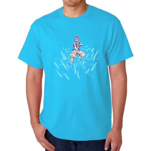 Akaza Demon Slayer Graphic Printed T-shirt