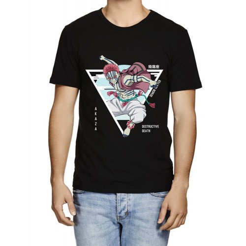 Akaza Graphic Printed T-shirt
