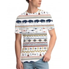 Mens All Over Printed T-shirt