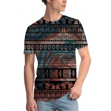 Mens All Over Printed T-shirt
