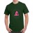 Men's Flower Yoga  Graphic Printed T-shirt