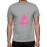 Men's Flower Yoga  Graphic Printed T-shirt