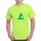 Men's Flower Yoga  Graphic Printed T-shirt
