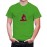 Men's Flower Yoga  Graphic Printed T-shirt