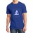 Men's Flower Yoga  Graphic Printed T-shirt