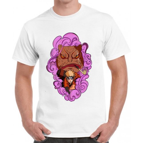 Frog Anime Graphic Printed T-shirt