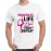 Men's Life Yoga Repeat Graphic Printed T-shirt