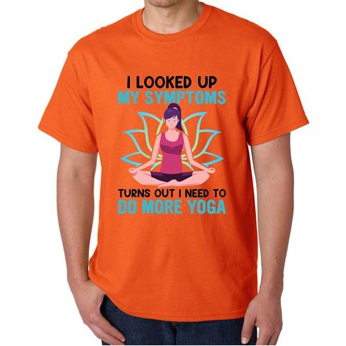 Men's Looked Need Yoga Graphic Printed T-shirt