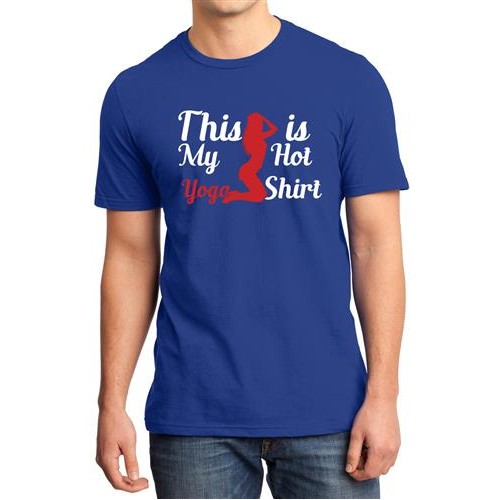 Men's My Yoga Shirt Graphic Printed T-shirt