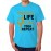 Yogaphiles Life Love Yoga Repeat Graphic Printed T-shirt