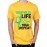 Yogaphiles Life Love Yoga Repeat Graphic Printed T-shirt