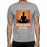 Men's Real Men Yoga Graphic Printed T-shirt