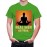 Men's Real Men Yoga Graphic Printed T-shirt